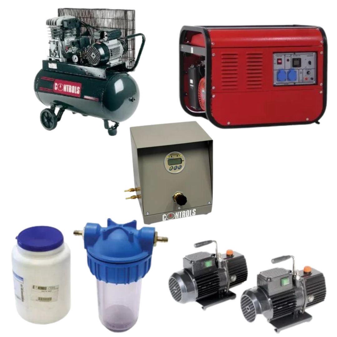 Vacuum Pumps, Air Compressors and Various